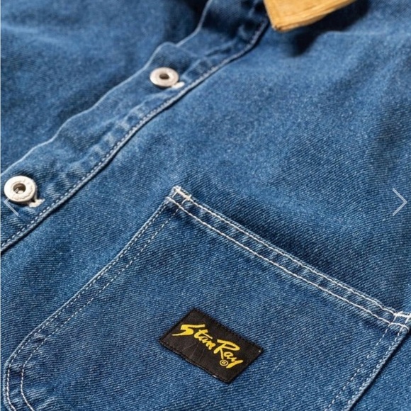 Stan Ray Winter Barn Coat - Vintage Stonewashed Denim, Men’s Medium NWT - Picture 2 of 6